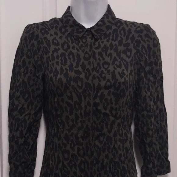 Zara woman leopard print Dress - Picture 5 of 13